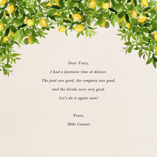 Eureka Bower - Thank You Card by Felix Doolittle