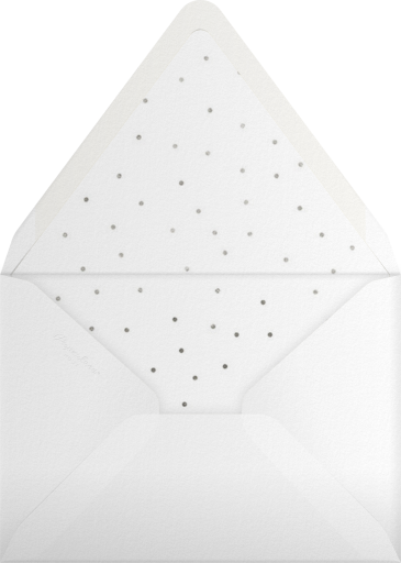 Glitter Goodbye - Paperless Post Envelope