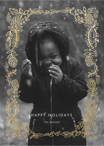 Botanical Lace (Photo) - New Year's Card by Rifle Paper Co.