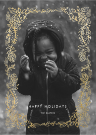 Botanical Lace (Photo) - Christmas Card by Rifle Paper Co.