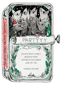 Festive Sardines by Joana Avillez