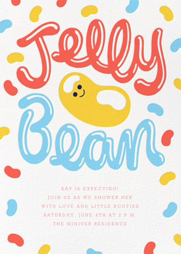 Spill the Beans - Baby Shower Invitation by Paperless Post