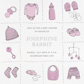 Wee Things - Baby Shower Invitation by Paperless Post