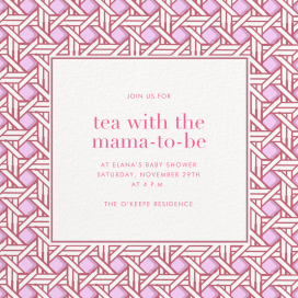 Woven - Baby Shower Invitation by Jonathan Adler