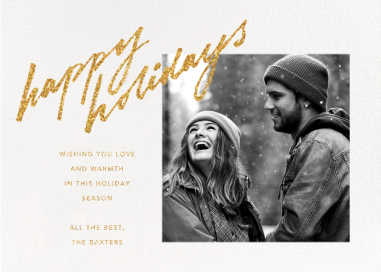 Freehand Filigree - Holiday Card by Paperless Post