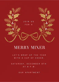 Holly Laurel by Paperless Post