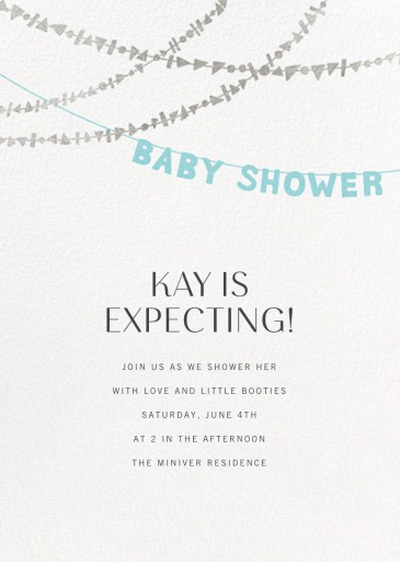 Shower Shapes - Baby Shower Invitation by Paperless Post