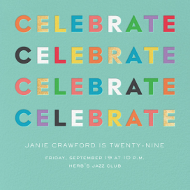 Colorful Celebration by kate spade new york