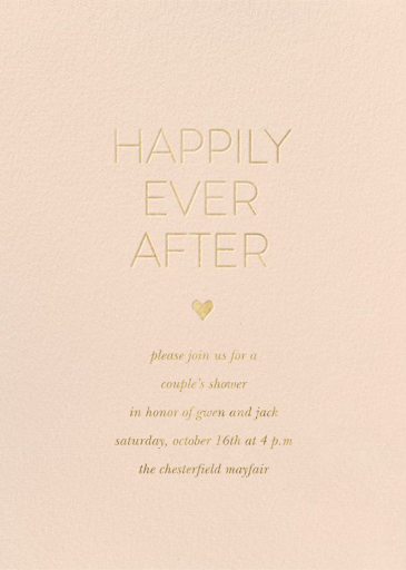 Ever After (SP) - Invitation by Sugar Paper