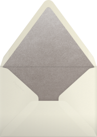 Abstract Yellow Blob Pattern Invitation Envelope