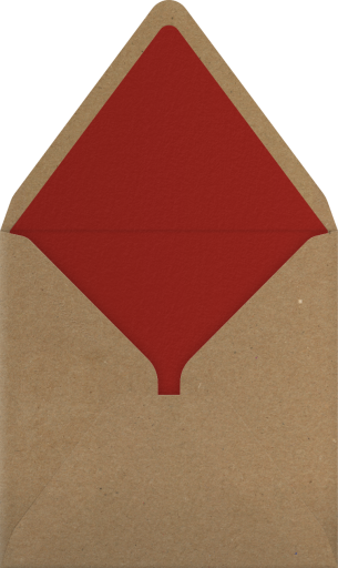 Derian Strawberries - John Derian Envelope