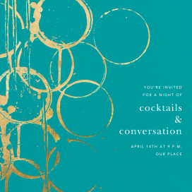 Metallic Circles Watermark by Kelly Wearstler