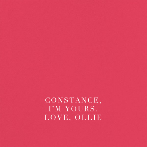 XO - Greeting Card by Kelly Wearstler - Back