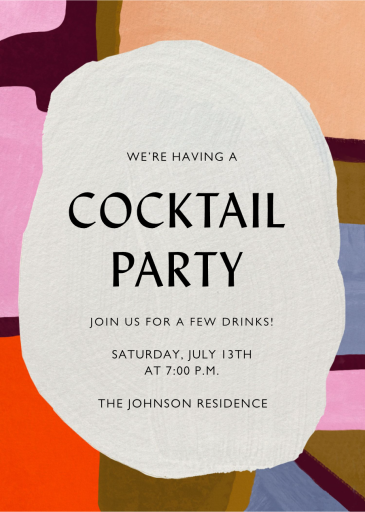 Abstract Frame - Party Invitation by Moglea