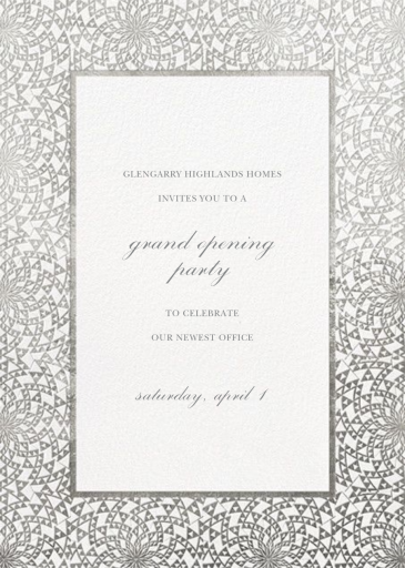 Deco Border - Business Invitation by Paperless Post