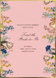 Adorned Aisle - Bridal Shower Invitation by Oscar de la Renta