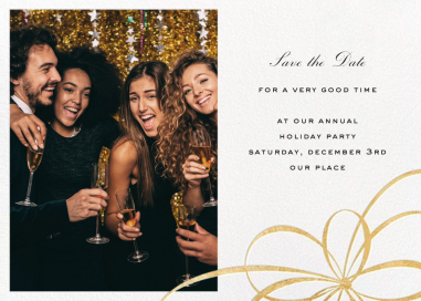 Belle Boulevard (Photo Save the Date) - Holiday Save the Date by kate spade new york