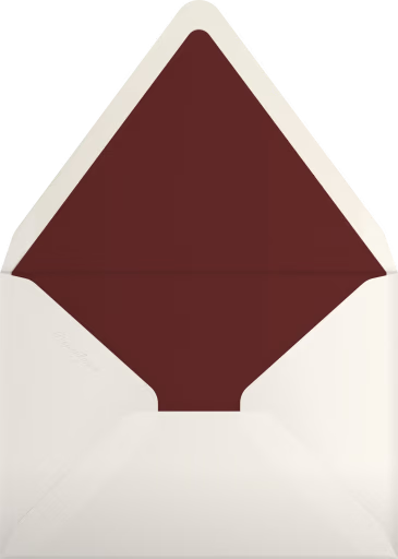 Geese in a Pond - Paperless Post Envelope
