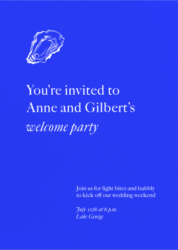 Adornment - Welcome Party Invitation by Paperless Post