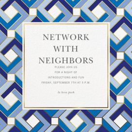 Penrose - Networking Event Invitation by Jonathan Adler