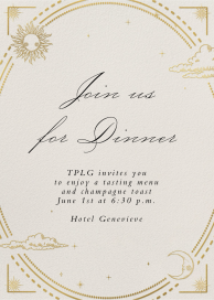 Golden Solstice - Business Invitation by Inquisited