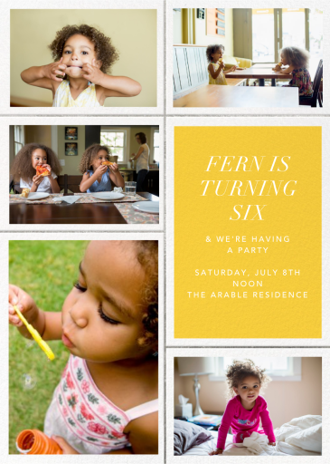 Quint - Birthday Invitation by Paperless Post