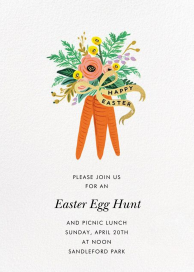 Carrot Bouquet Easter by Rifle Paper Co.