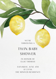 Main Squeeze - Baby Shower Invitation by Paperless Post