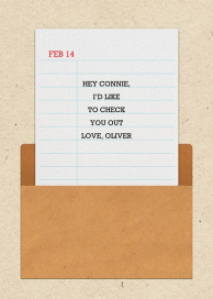 Library Card - Valentine's Day Card by Paperless Post