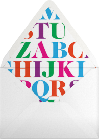 Baby Band (Photo) - Paperless Post Envelope