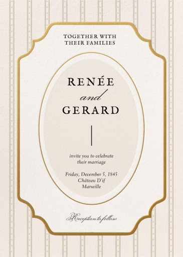Heritage Frame - Wedding Invitation by Paperless Post