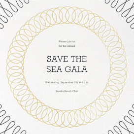 Spirals (Save the Date) - Gala Invitation by Paperless Post