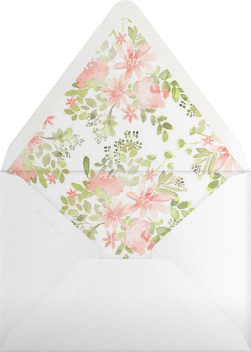 Pressed Blossoms - Paperless Post Envelope