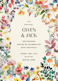 Felda - Engagement Party Invitation by Liberty