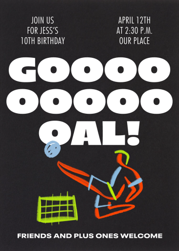 Keeping Score - Birthday Invitation by Paperless Post