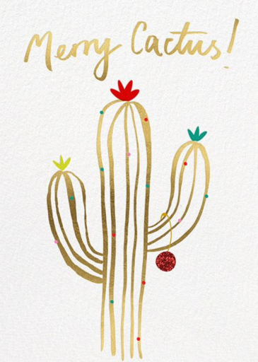 Merry Cactus - Christmas Card by Meri Meri