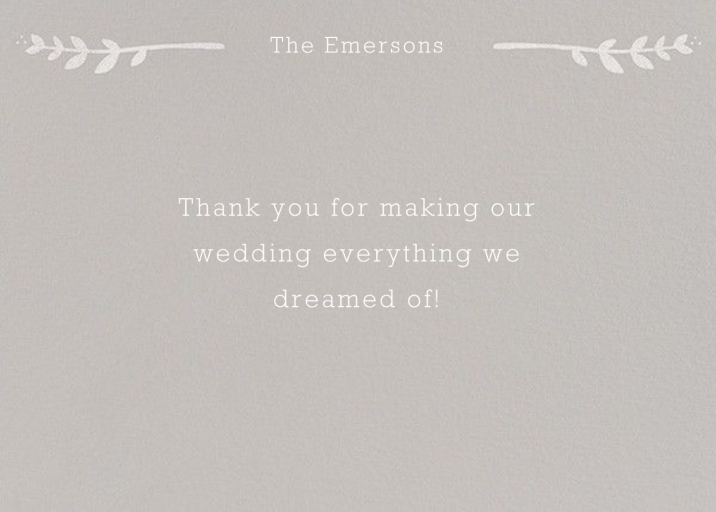 Louisa II (Thank You) - Stationery by Paperless Post