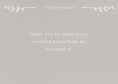 Louisa II (Thank You) - Stationery by Paperless Post