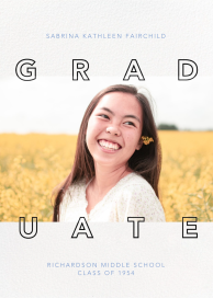 Word to the Wise - Graduation Announcement by Paperless Post