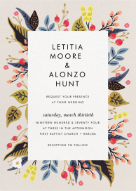 Egret Garden - Wedding Invitation by Rifle Paper Co.