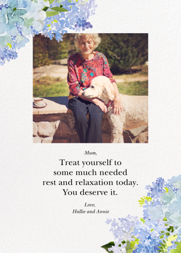 Wild Lilac - Mother's Day Card by Felix Doolittle