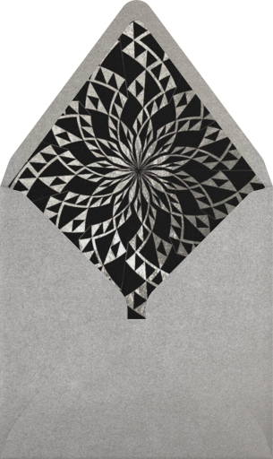 Deckle Silver - Paperless Post Envelope