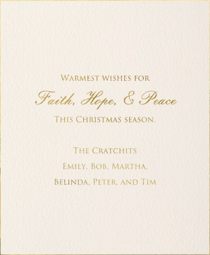 The Magi - Christmas Card by Paperless Post - Back