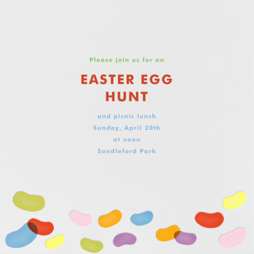 Jelly Beans - Easter Invitation by Paperless Post