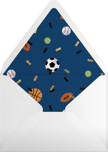 Sportsfetti (Photo) - Paperless Post Envelope