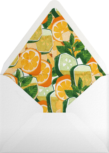 Summer Cup - Paperless Post Envelope