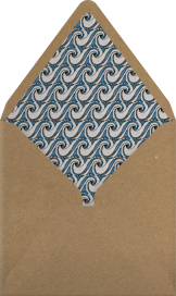 Rope and Waves - John Derian Envelope