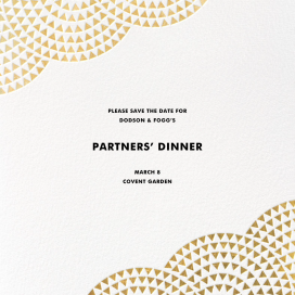 Savoy (Square) - Event Save the Date by Paperless Post