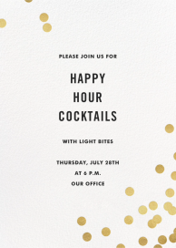 Confetti (Invitation) - Happy Hour Invitation by kate spade new york