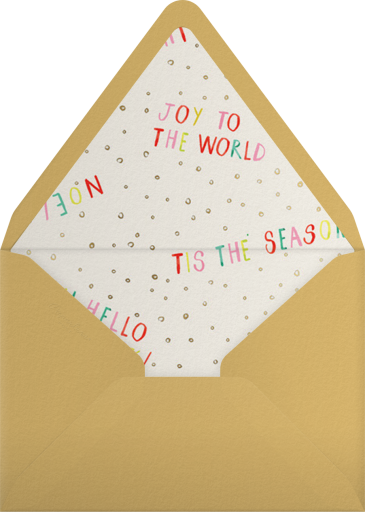 Happy Times - Mr. Boddington's Studio Envelope